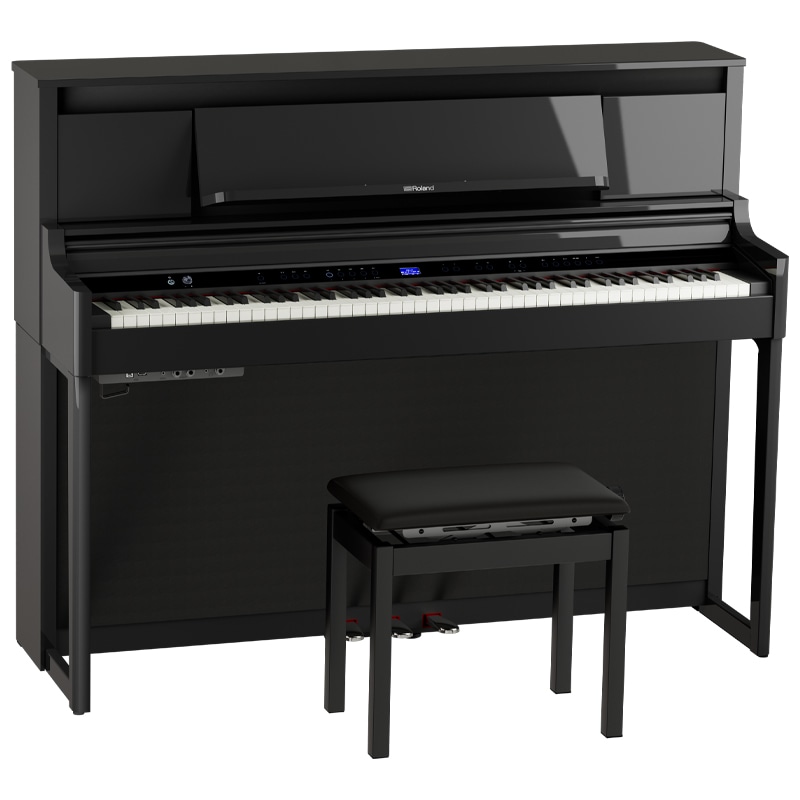 Roland LX-6-PES 黒塗鏡面艶出し塗装仕上げ ローランド 電子ピアノ