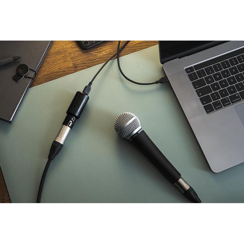 SHURE シュアー MVX2U デジタルオーディオインターフェース ヘッドホン