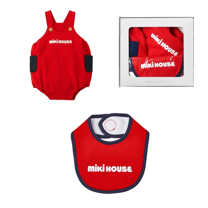 WEB限定】ギフト ロンパース・スタイセット【BOX付き】 – ミキハウス