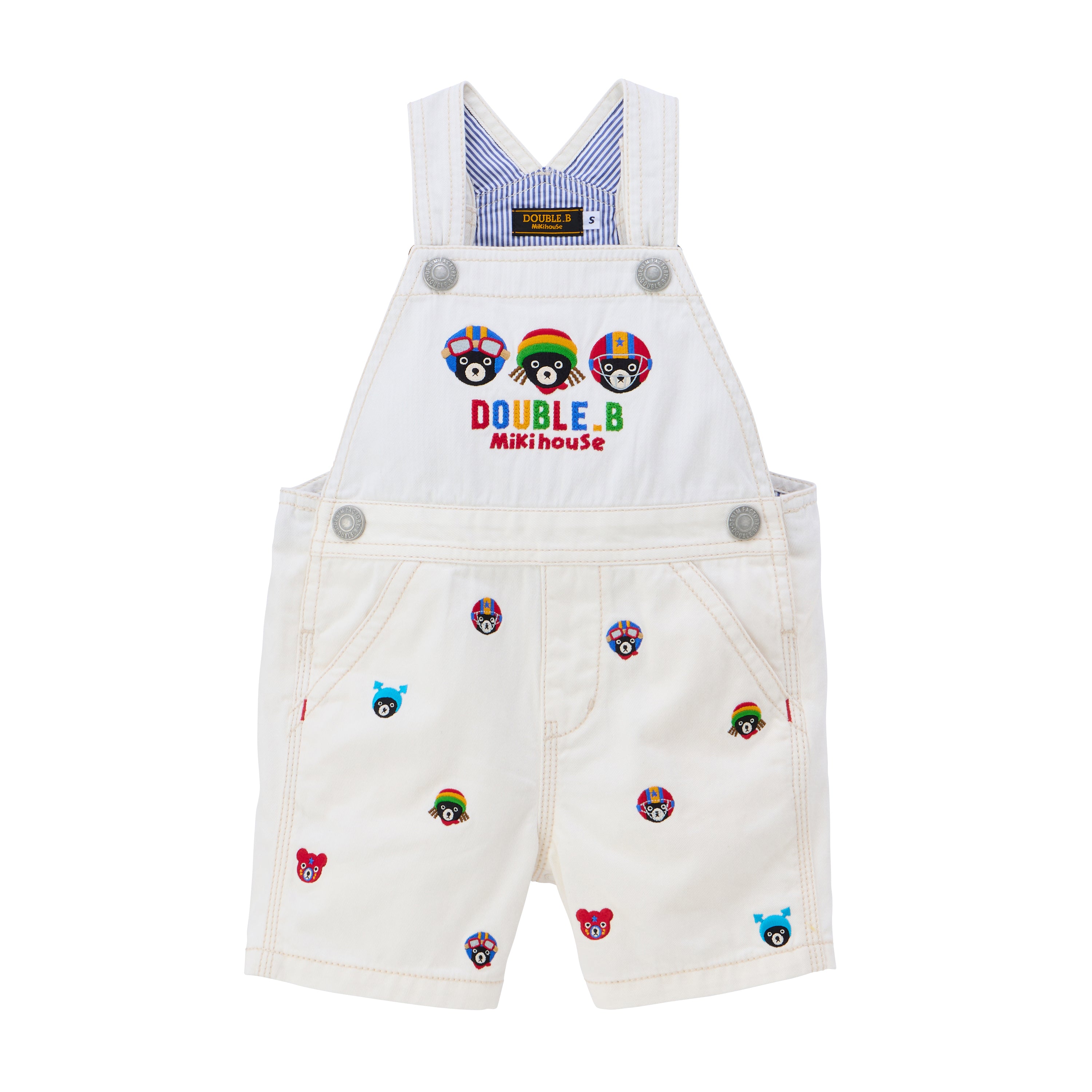 5分丈オーバーオール – ミキハウスオフィシャルサイト