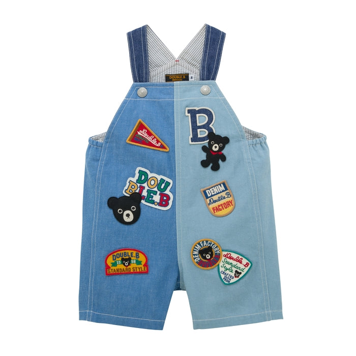 5分丈オーバーオール – ミキハウスオフィシャルサイト