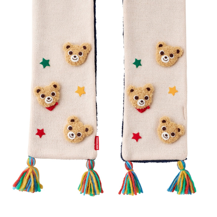 プチうさ編みぐるみモチーフマフラー – ミキハウスオフィシャルサイト