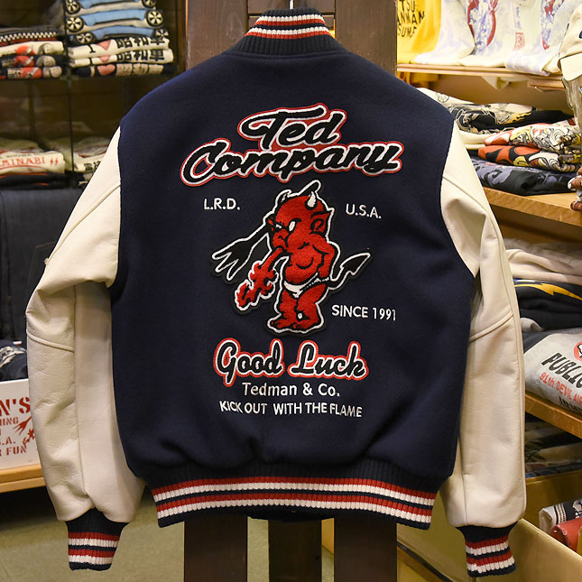 テッドマン（TEDMAN）「Good Luck」スタジアムジャケット/TDJ-18000