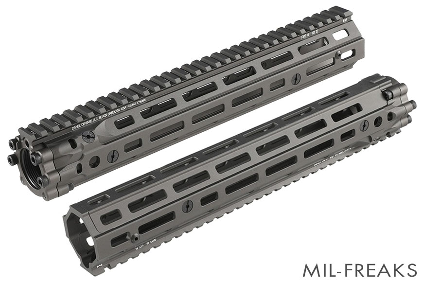 Airsoft Artisan DanielDefenseタイプ MK18 RISIII M-LOK ミドル