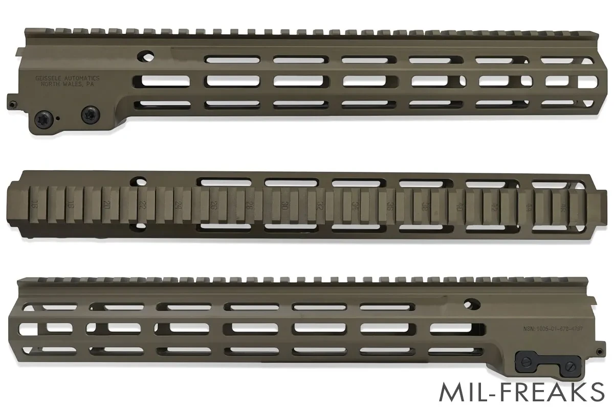 Airsoft Artisan Geisseleタイプ MK16 ハンドガード 13.5インチ DDC