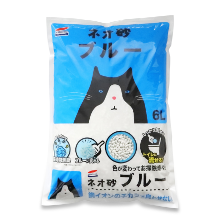 コーチョー ネオ砂 ブルー 【送料無料】｜みんなのペット健康専門店