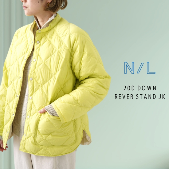 NATURAL LAUNDRY / ナテュラルランドリー 20Dダウン リバースタンド