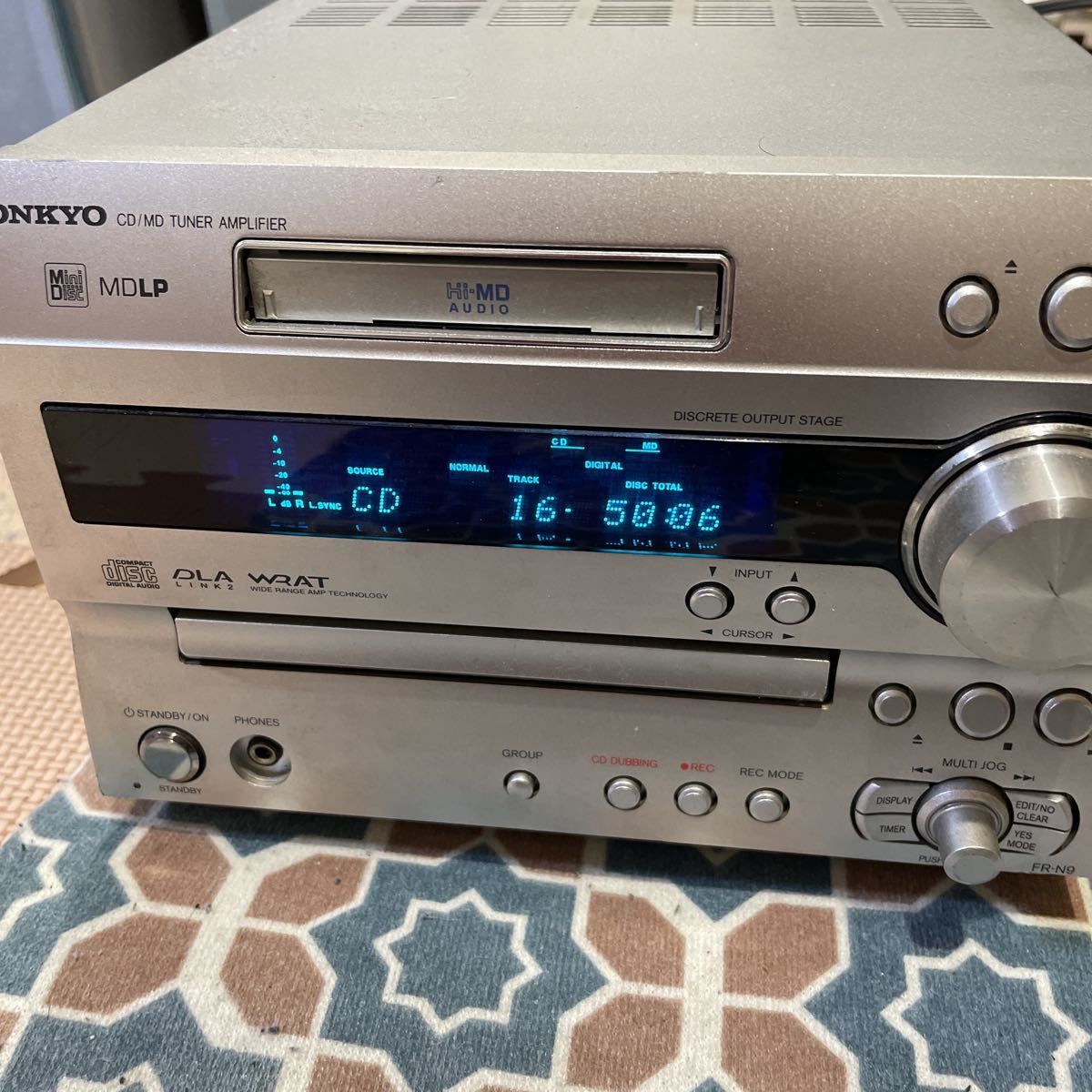 Onkyo FR-N9 [MiniDisc Wiki]