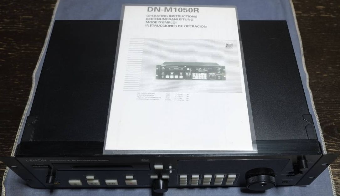 Denon DN-M1050R [MiniDisc Wiki]