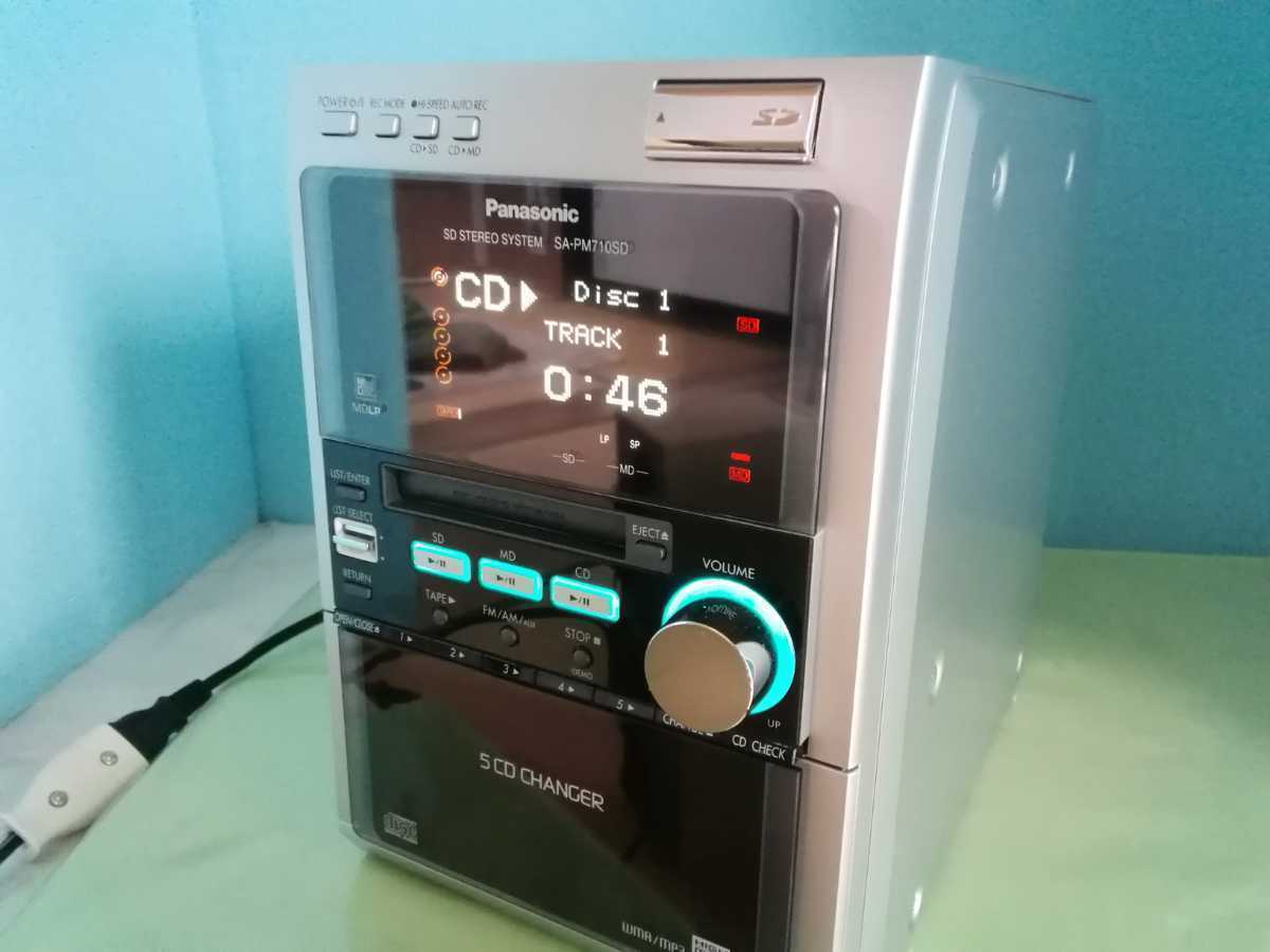 Panasonic SC-PM710SD [MiniDisc Wiki]