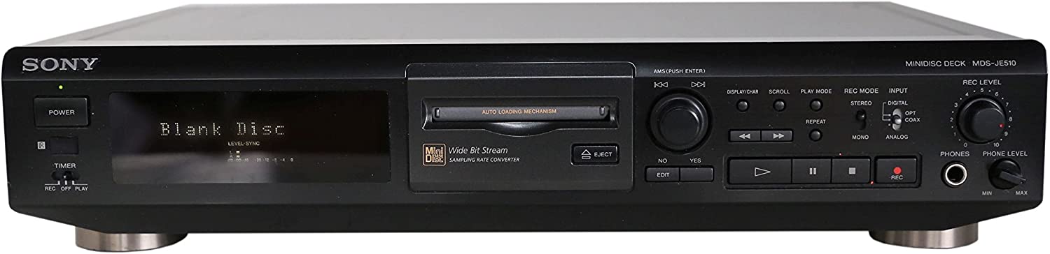 Sony MDS-JE510 [MiniDisc Wiki]