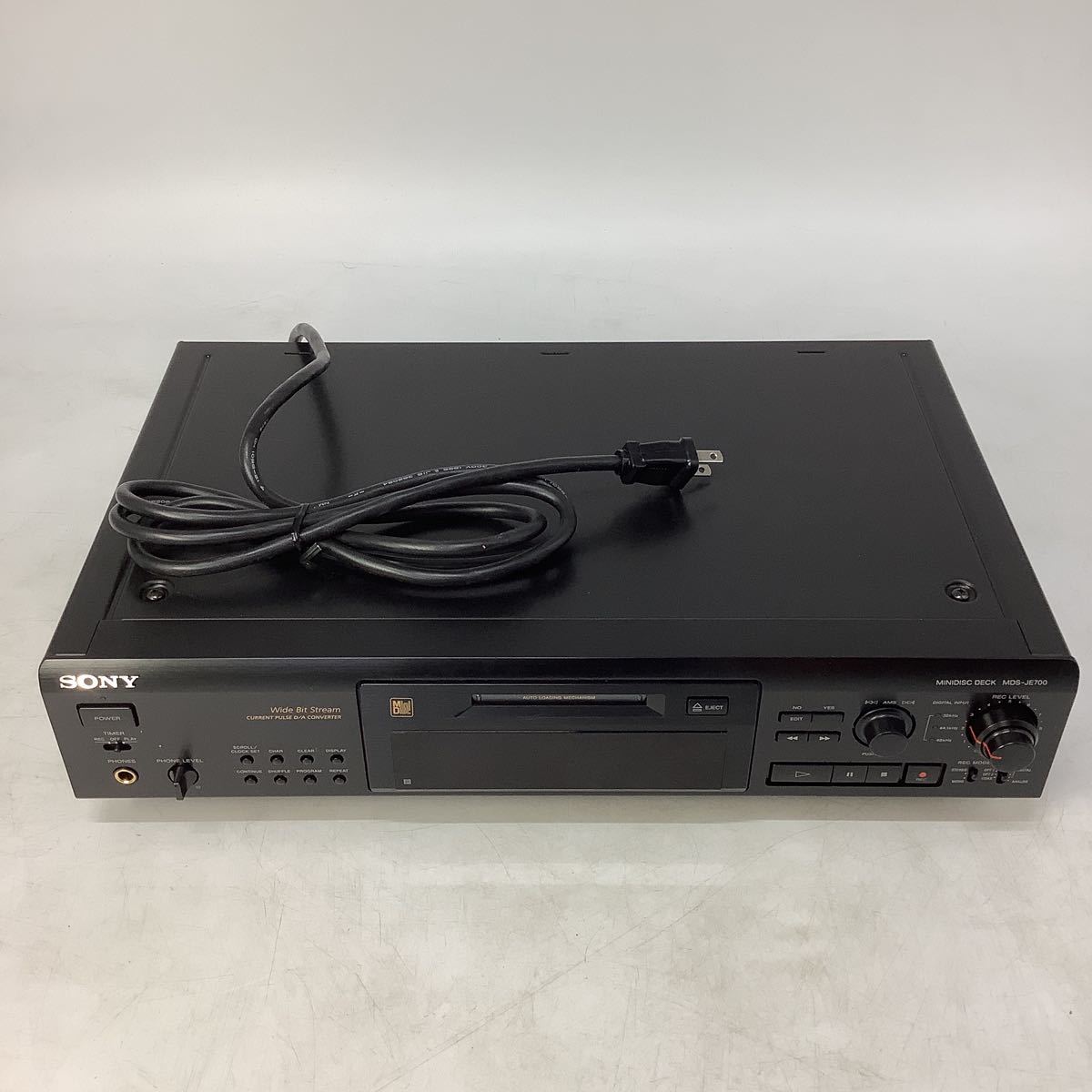 Sony MDS-JE700 [MiniDisc Wiki]
