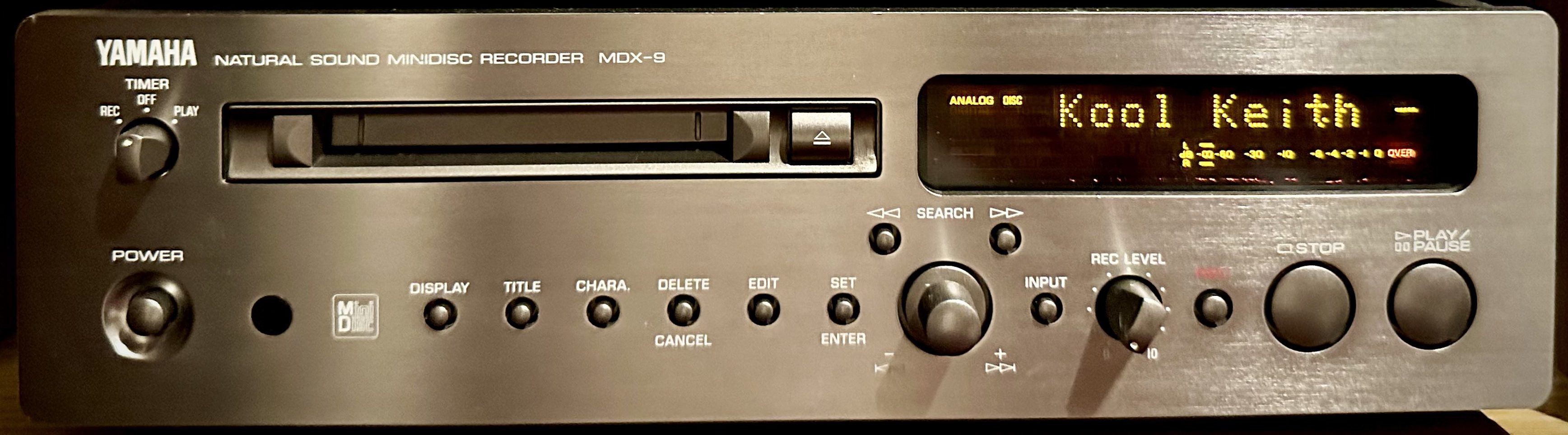 Yamaha MDX-9 [MiniDisc Wiki]