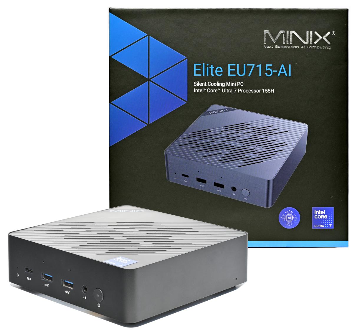 MiniPC-Shop.eu | MiniX Elite EU715-AI, 1TB SSD, 32GB DDR5 RAM