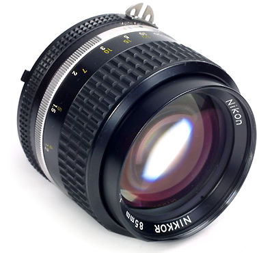Nikkor 85mm f/2.0 Telephoto Lens