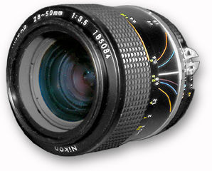 MF Nikkor Zoom 28-50mm f/3.5 Lense