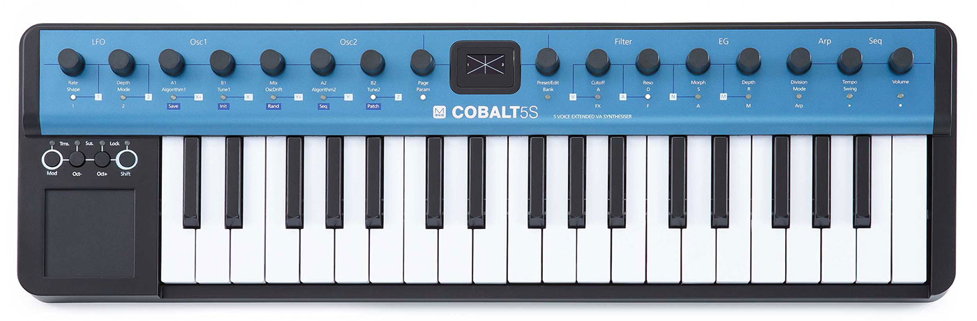 MODAL ELECTRONICSが5ボイス・バーチャル・アナログ・シンセサイザー