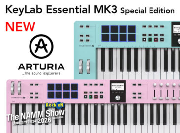 KORGがvolca sampleの第二世代モデルvolca sample2予約受付開始