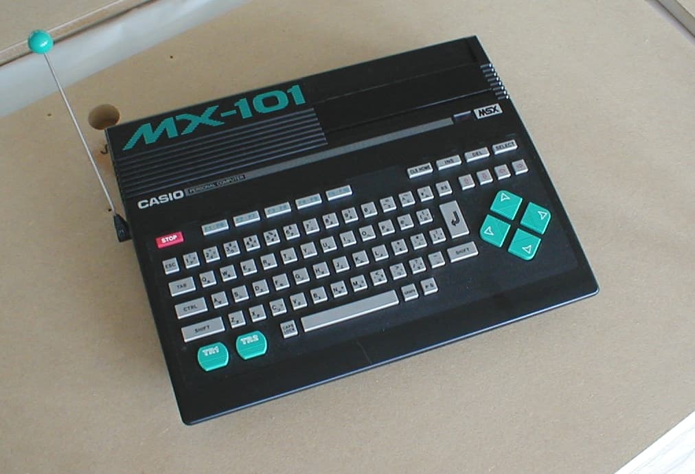 Casio MX-101 MSX Calling planet Mars | MSX Resource Center