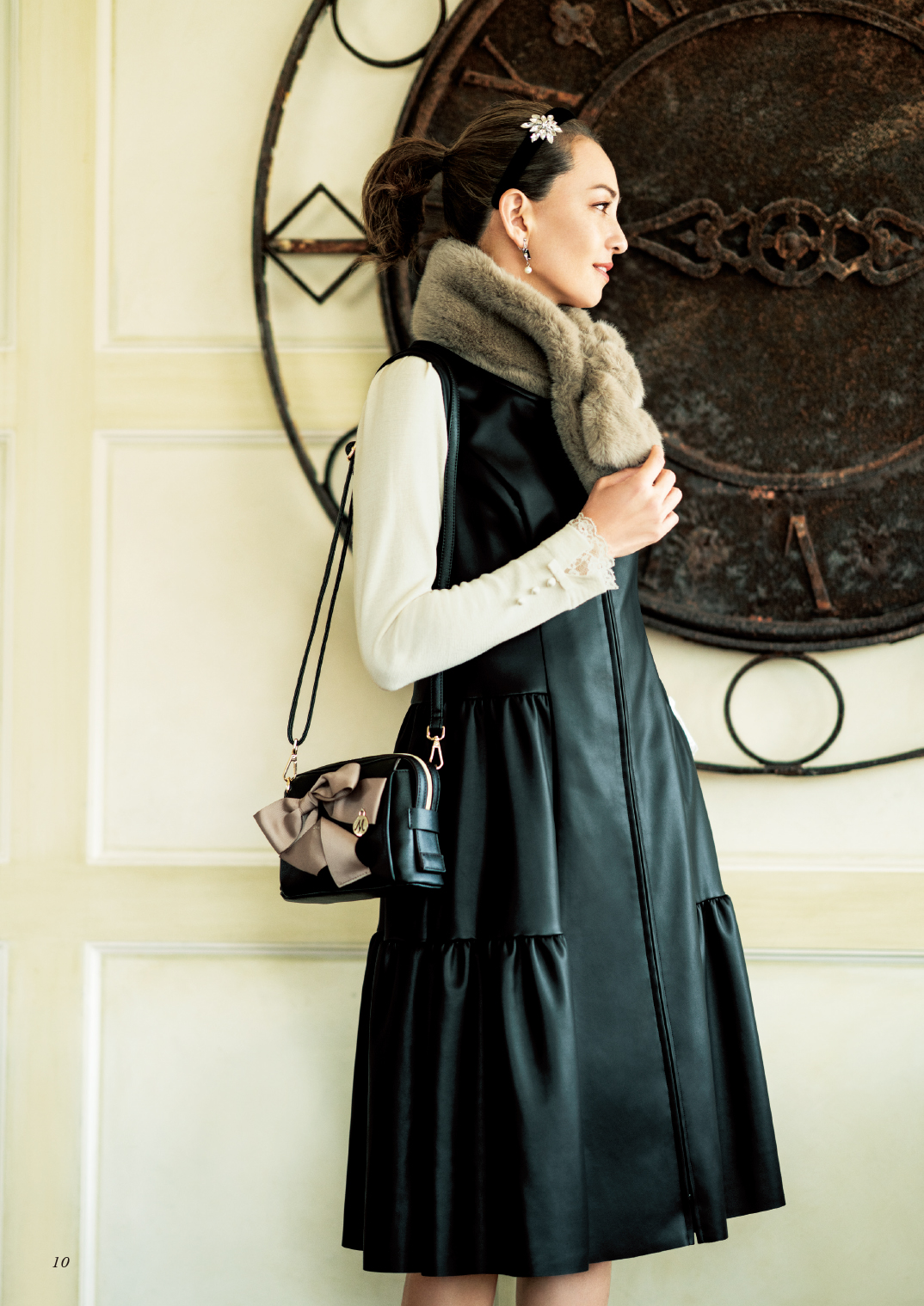 エムズグレイシー 今季 新作 ワンピース ジャンパースカート