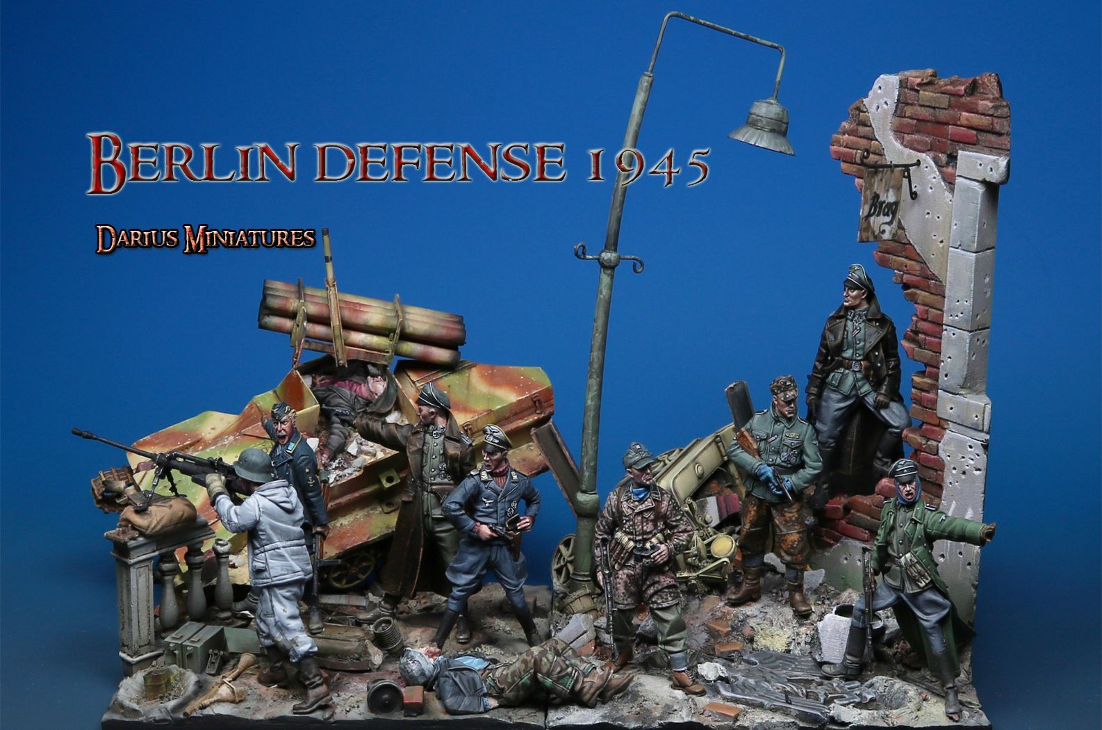 Darius Miniatures[DMF35058]1/35 WWII ドイツ「ベルリン攻防戦1945
