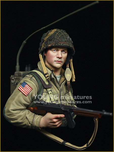 Young Miniatures[YM1885]1/10 WWII 米 アメリカ陸軍第101空挺師団無線