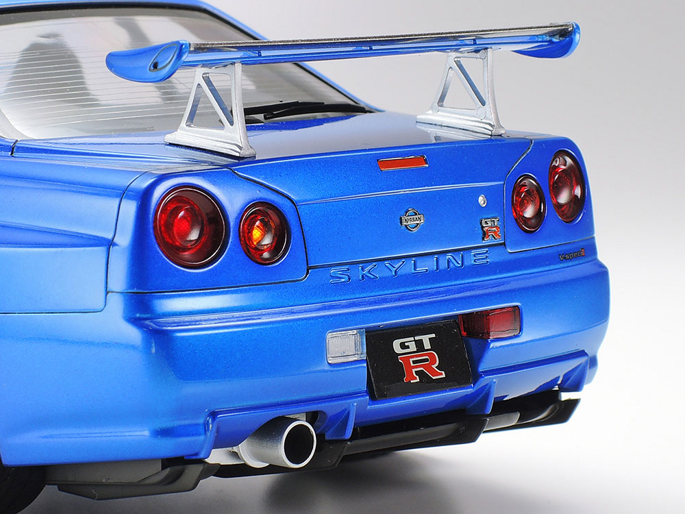 タミヤ[TAM24258]1/24 ニッサン スカイライン GT-R VスペックII（R34