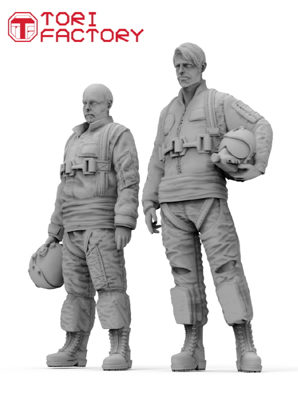 トリファクトリー[MF-24C]1/72 現用 イラン空軍パイロットセット - M.S