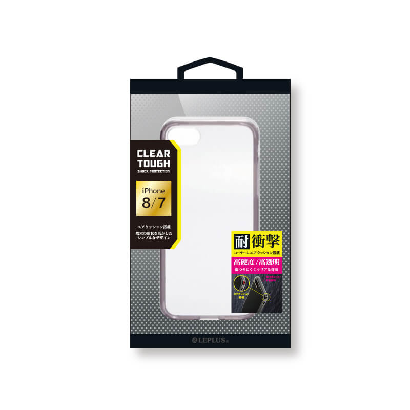 iPhone 8/7 耐衝撃ハイブリッドケース「CLEAR TOUGH」 クリア｜スマホ