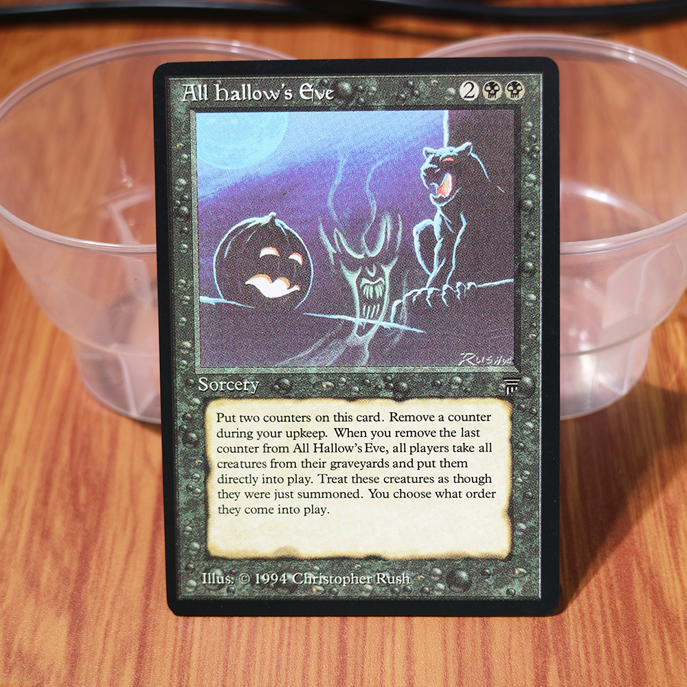 All Hallow's Eve LG LGD Lengends legends magic the gathering proxy