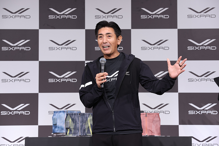 SIXPAD 新商品発売記念 クリスティアーノ・ロナウド選手来日イベント