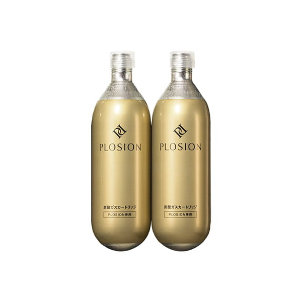 専用炭酸ガスカートリッジ（ゴールド）2本-PLOSION（プロージョン