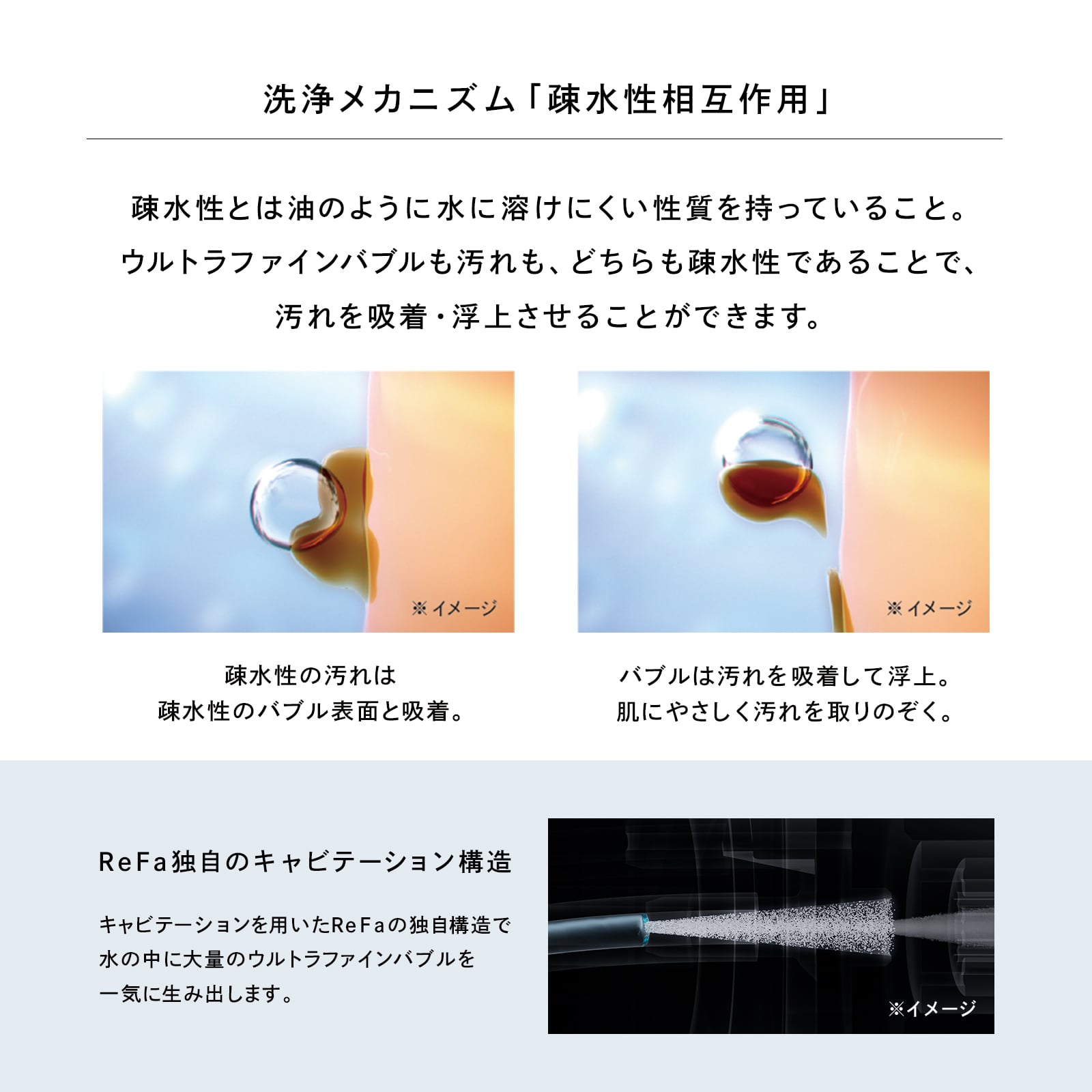 リファハイドラクリア（毛穴ケア） | 美容機器 | ReFa（リファ）公式