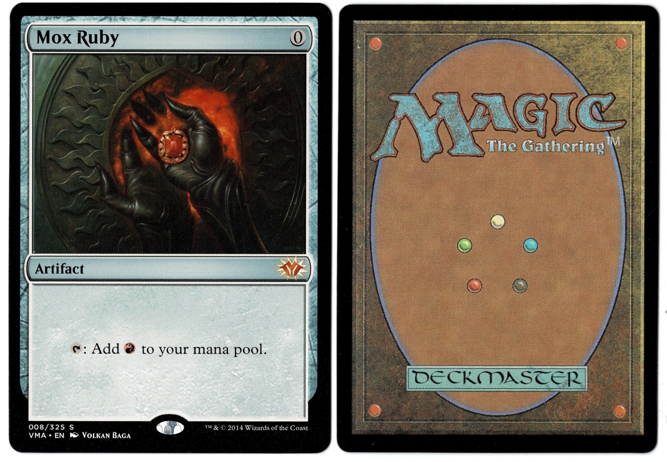 Vintage Masters Power Nine Magic the Gathering Proxy