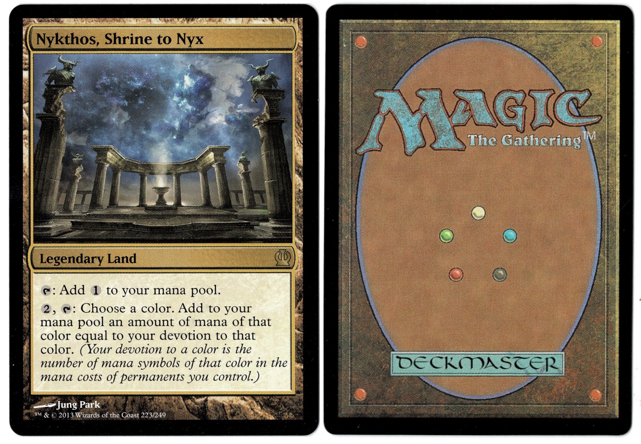 Nykthos, Shrine to Nyx Magic the Gathering Proxy
