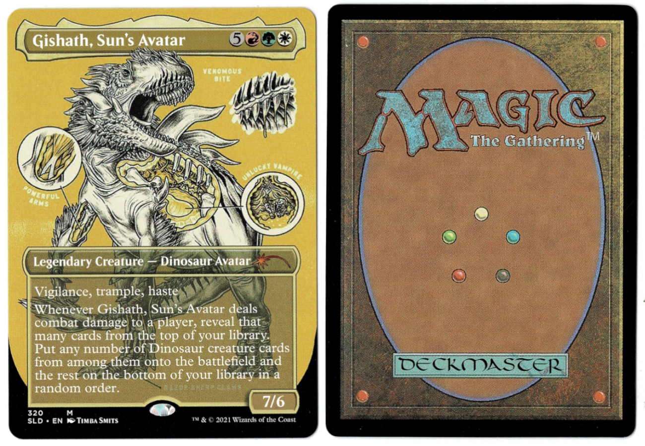 Ravenous Tyrannosaurus Magic the Gathering Proxy