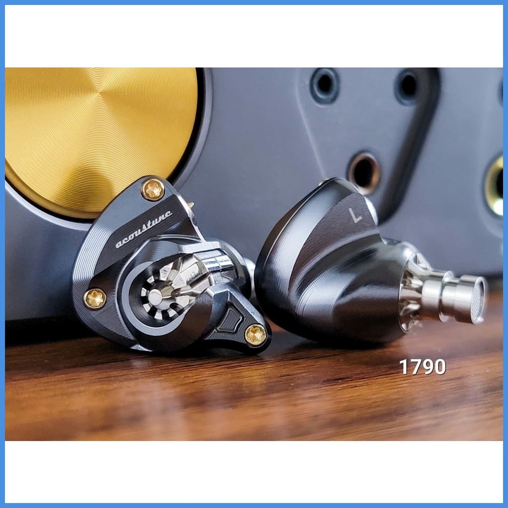 Acoustune HS1790Ti Titanium Alloy In-Ear Monitor IEM Earphone Dynamic