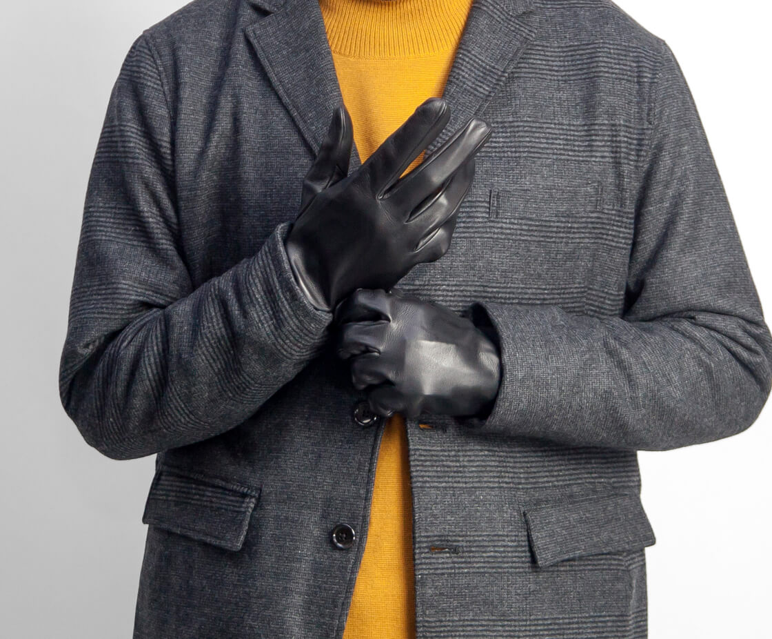 DENTS デンツ DANIEL ヘアシープレザーグローブ 手袋 革手袋 5-1007