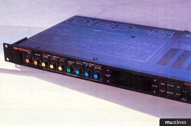 Roland DEP5 Multi Effects (MM Oct 86)