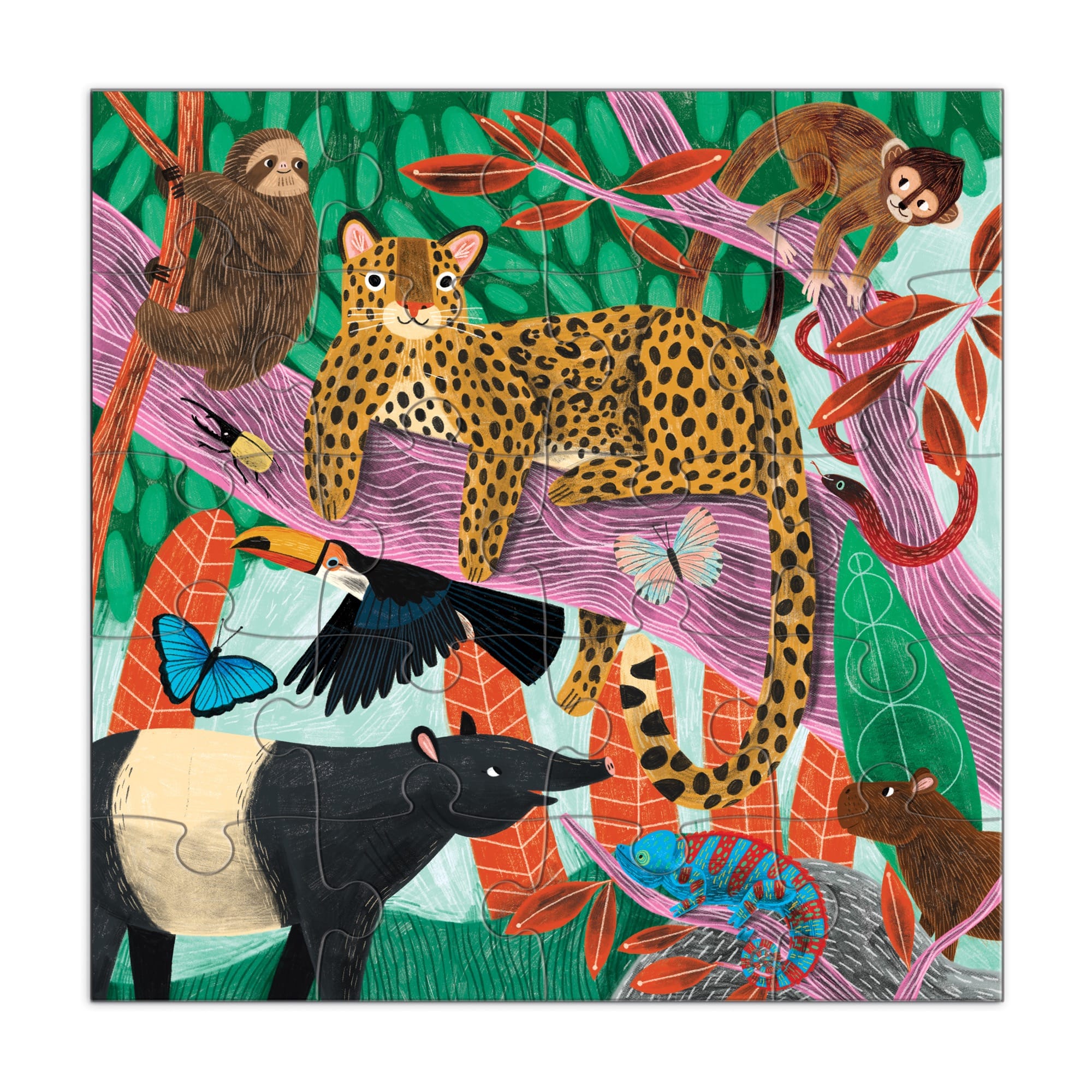 Jungle & Safari Magnetic Puzzle – Mudpuppy