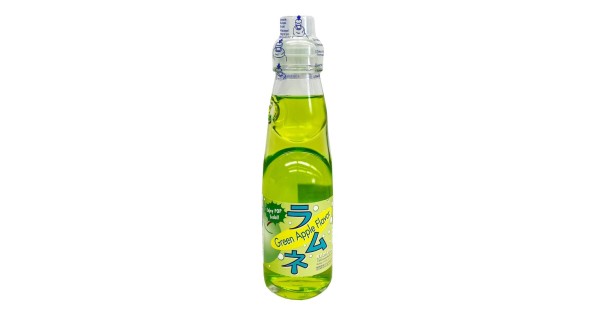 Ramune Green Apple Flavor 6.75 Fl Oz (200ml)