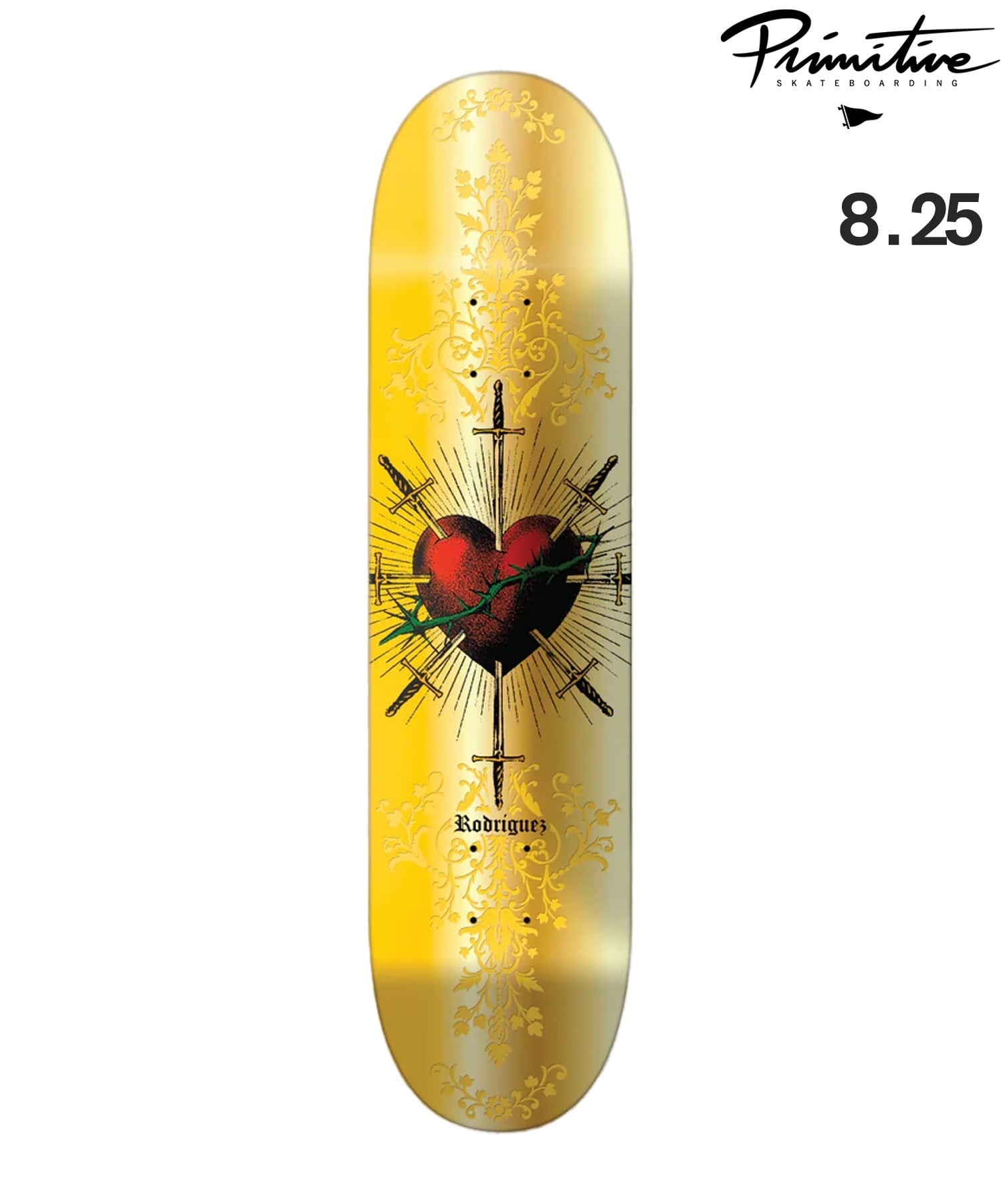 PRIMITIVE プリミティブ スケートボード デッキ 8.25inch RODRIGUEZ