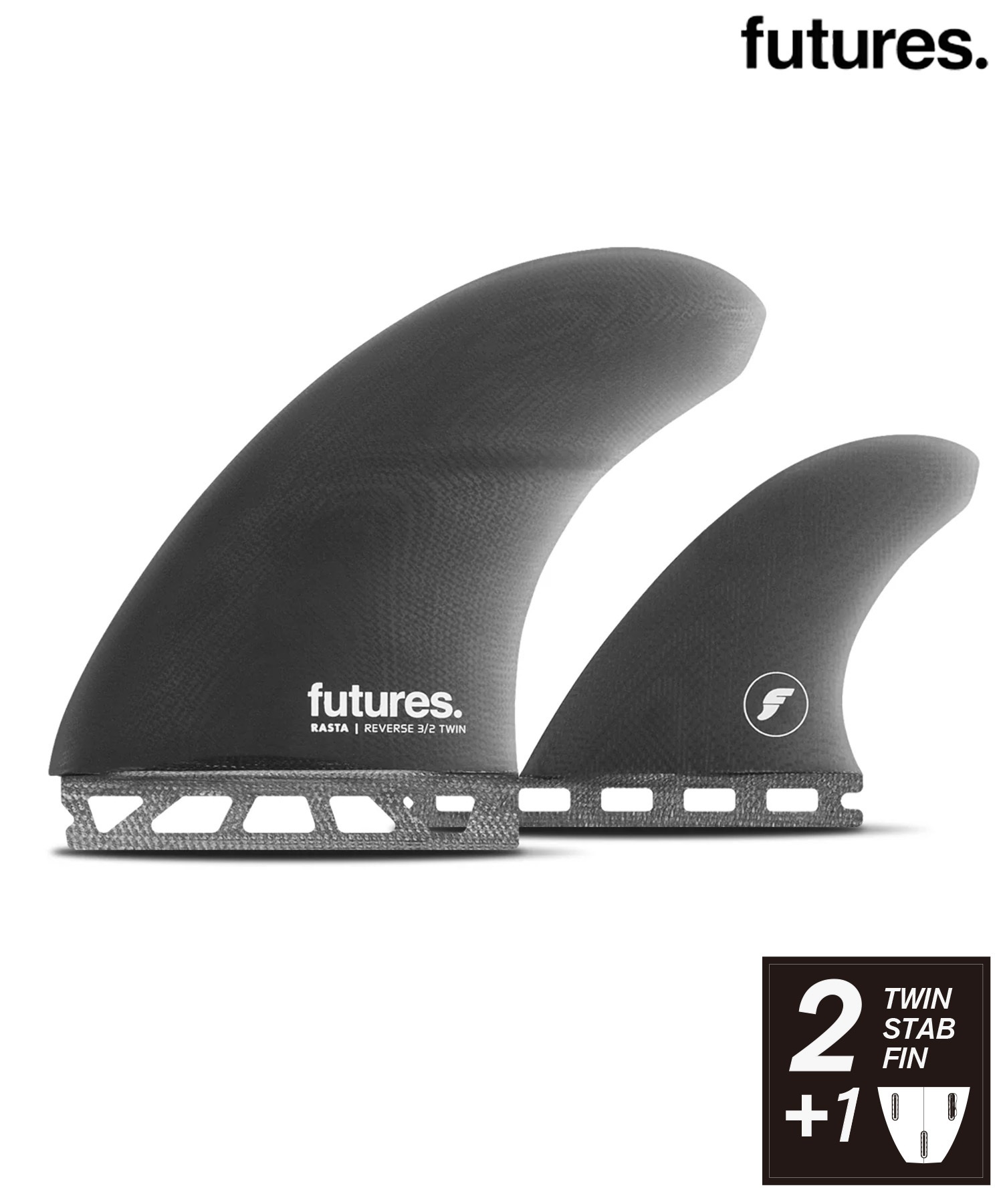 FUTURE フューチャー Rasta Reverse 3/2 Twin+1 ツイン＋スタビ