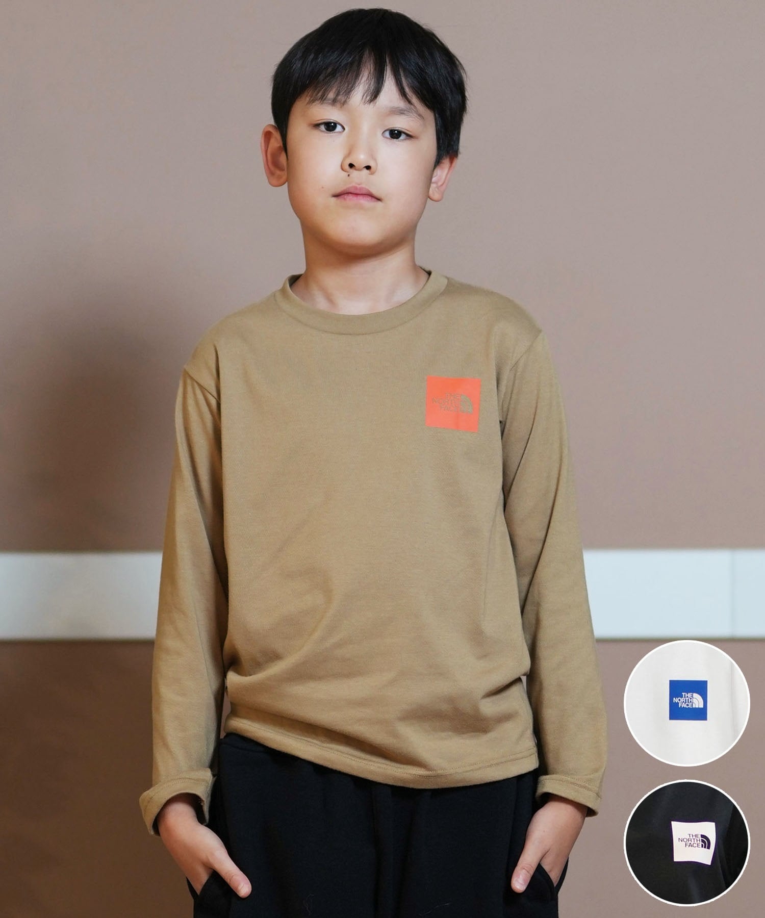 THE NORTH FACE ザ・ノース・フェイス 長袖 Tシャツ キッズ ロンT TEE