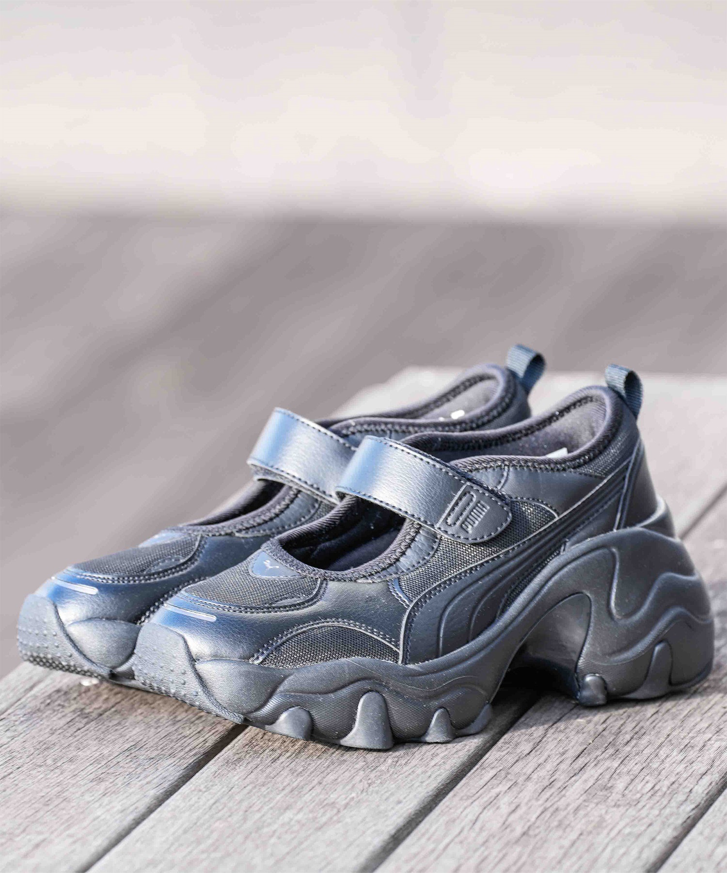 PUMA プーマ レディース シューズ パルサー ウェッジ サンダル 厚底