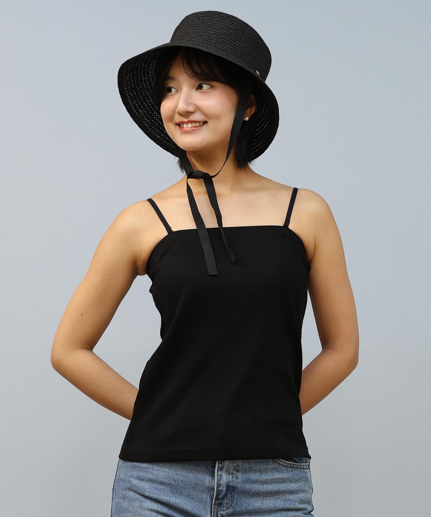 RIKKA FEMME リッカファム キャミソール レディース ベアトップ カップ