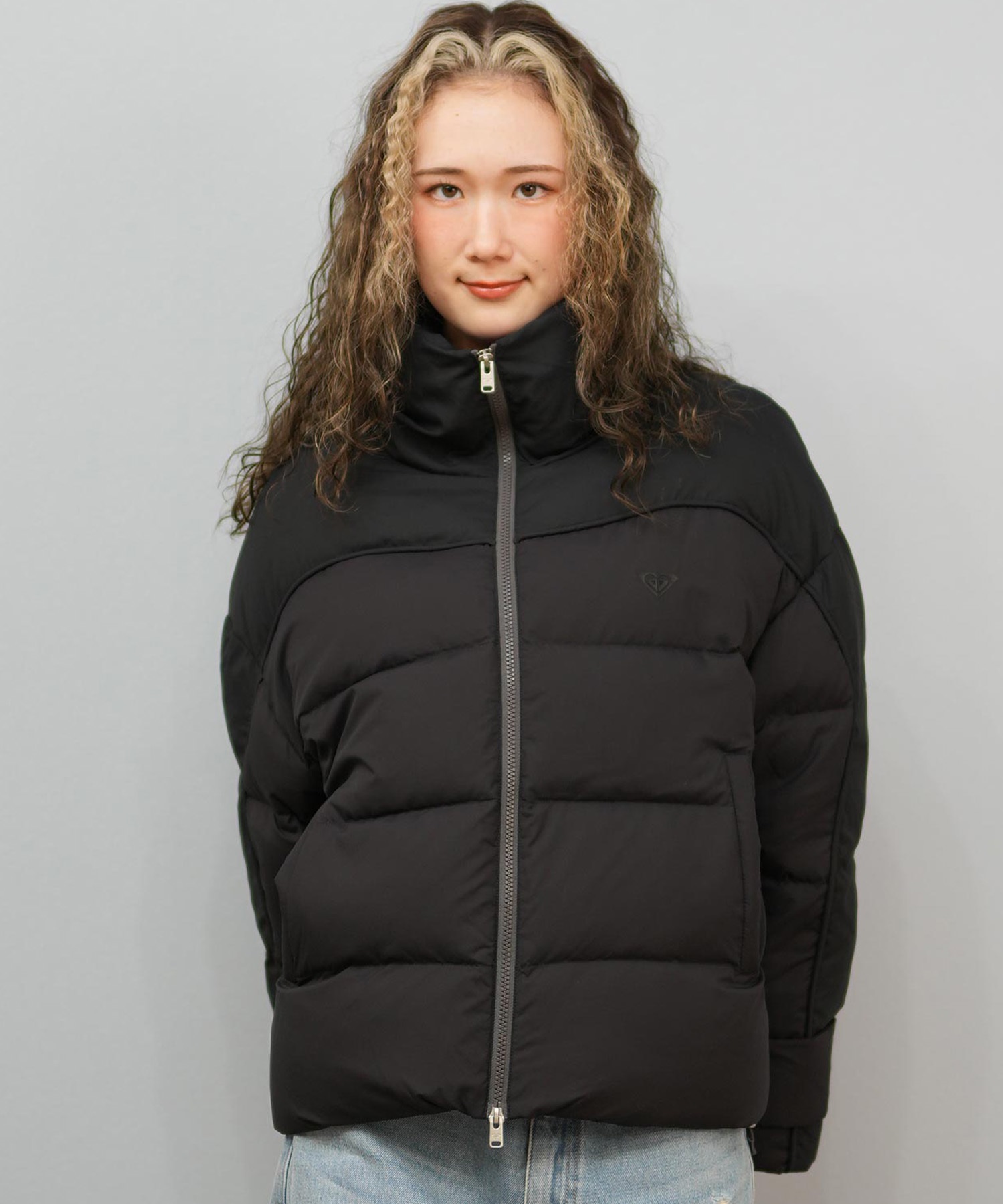 ROXY ロキシー ジャケット レディース シンプル ワンポイント ロゴ