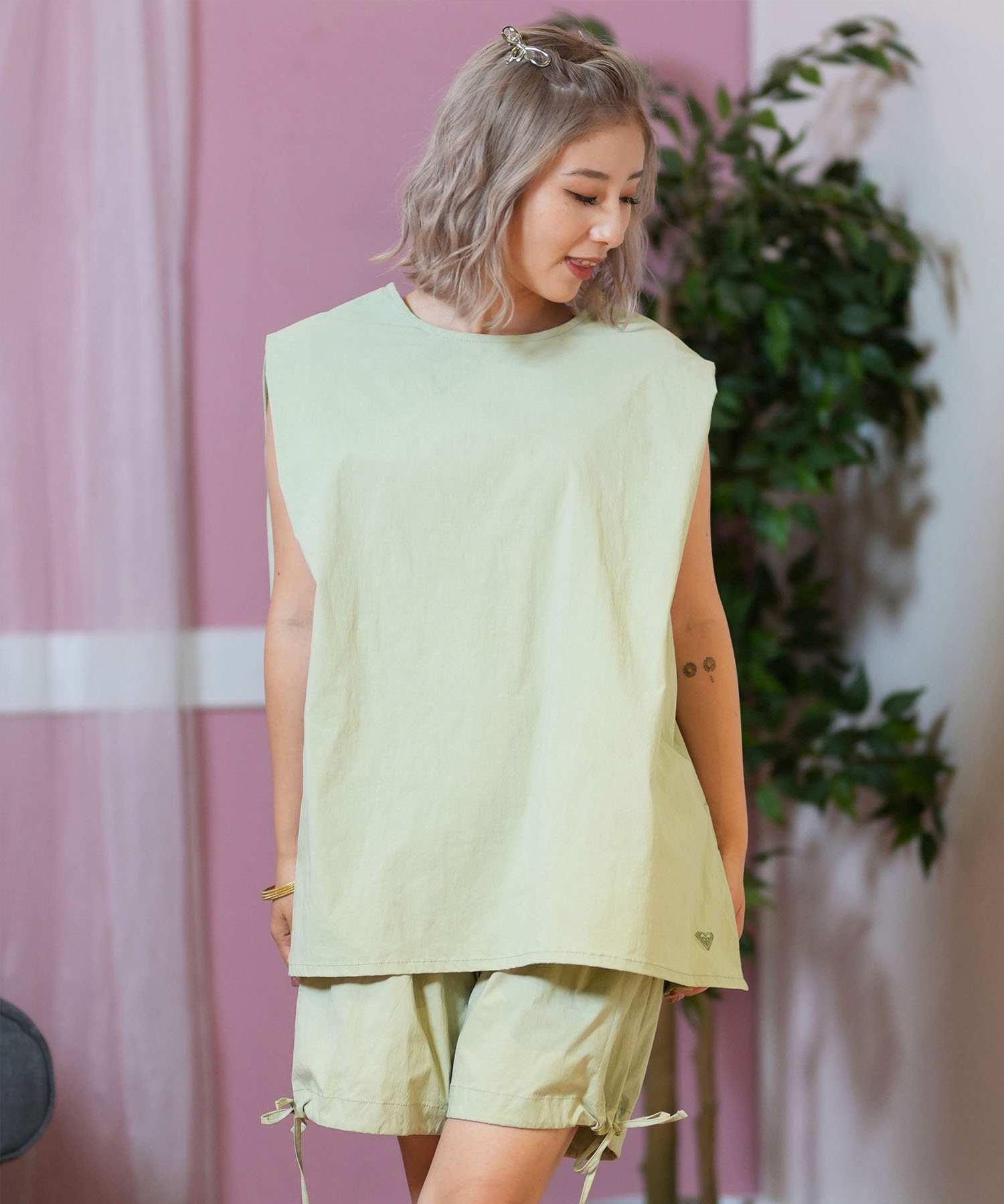 ROXY ロキシー 水着 ラッシュガード セットアップ レディース タンク