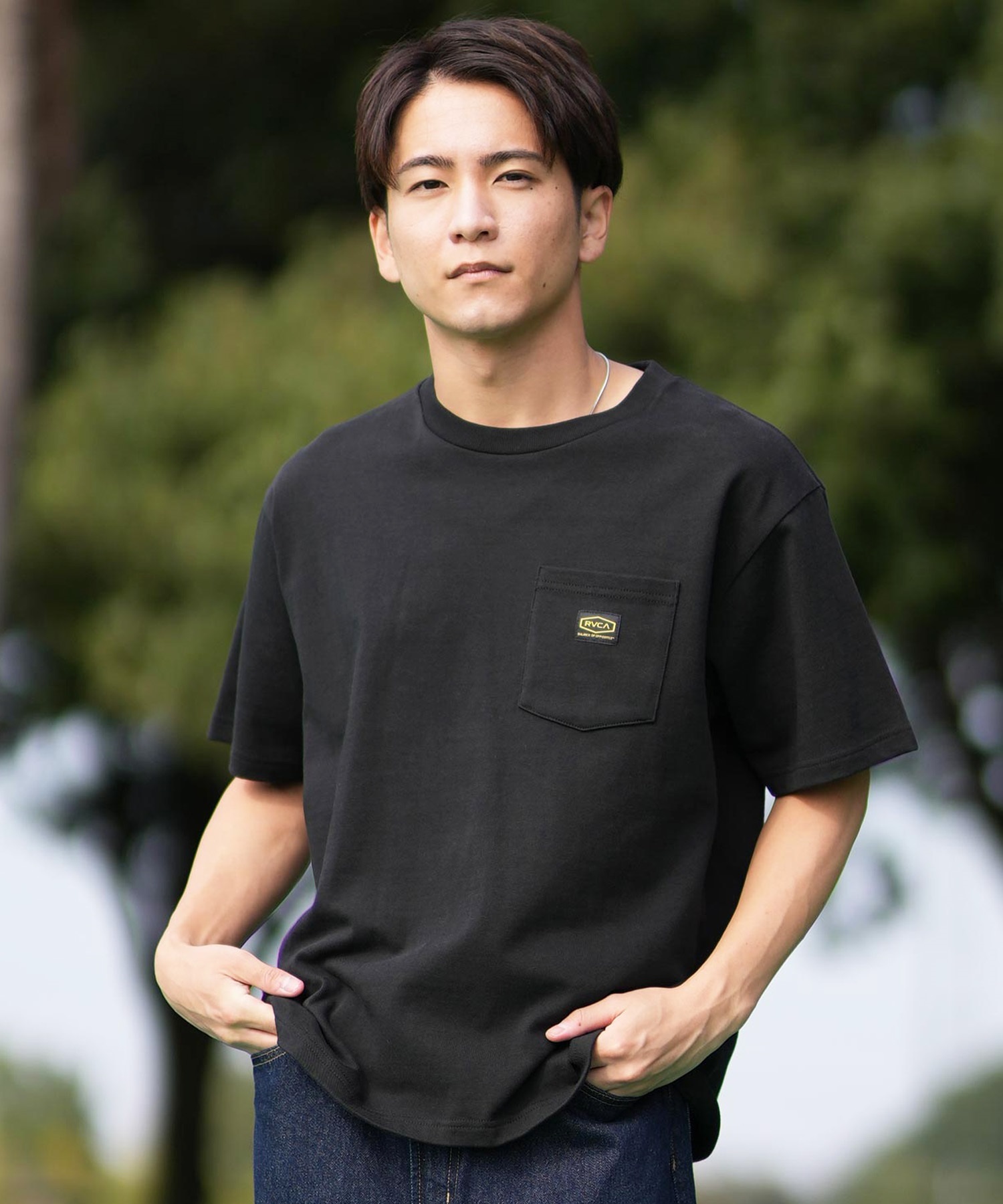 RVCA ルーカ 半袖 Tシャツ メンズ ポケットTシャツ ポケT BF041-262