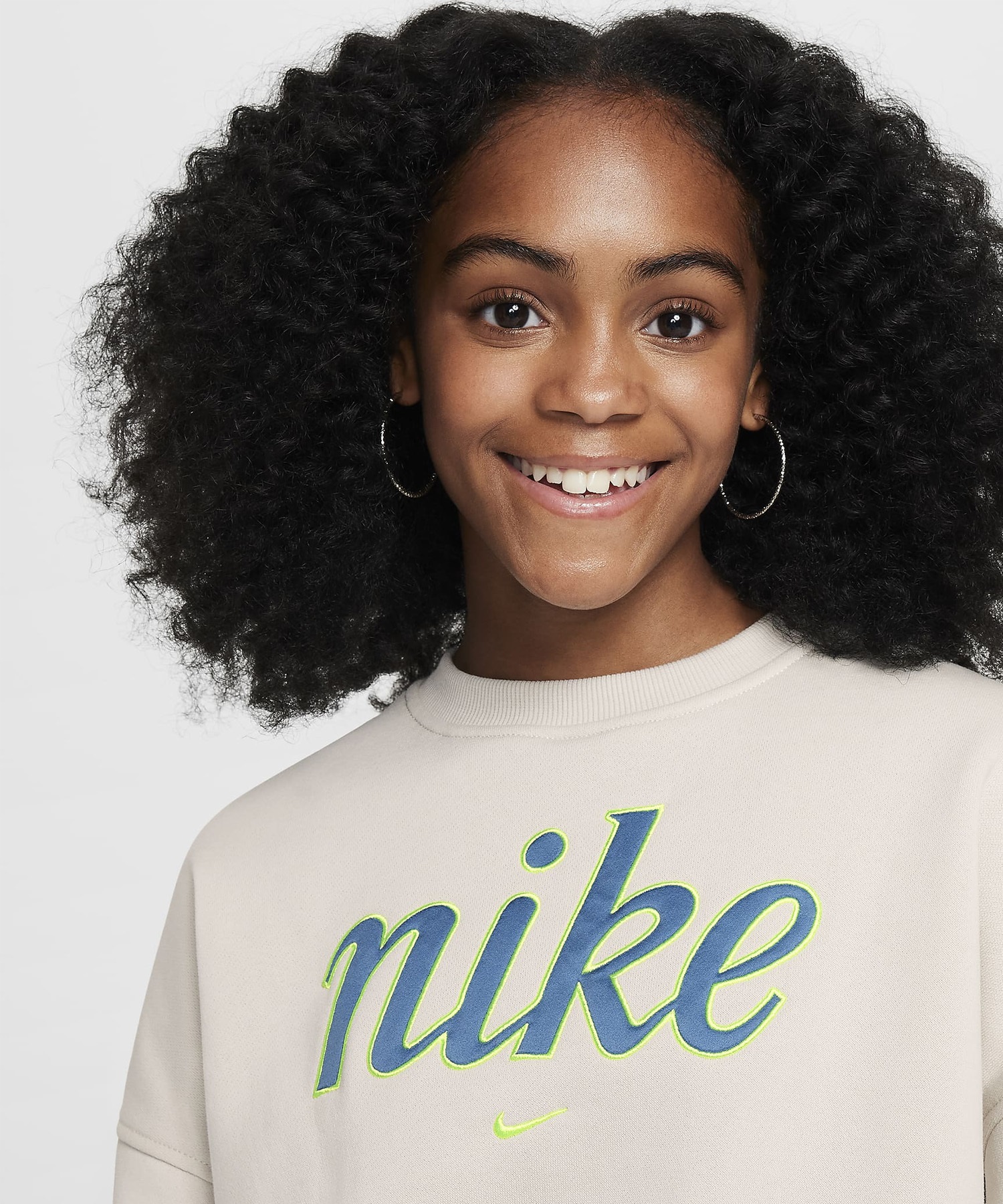 NIKE ナイキ トレーナー キッズ クルーネック スウェット フリース